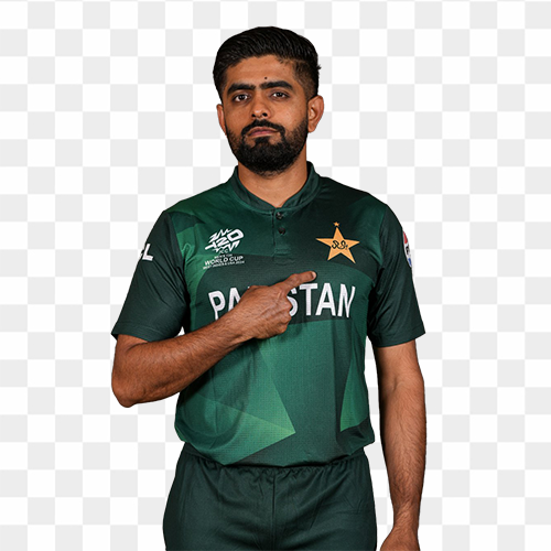 Babar Azam new jersey free png photo
