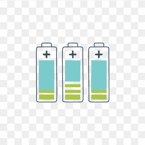 Batteries icon transparent png images