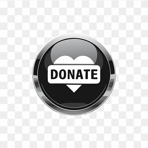 Beautiful Donate button download free PNG