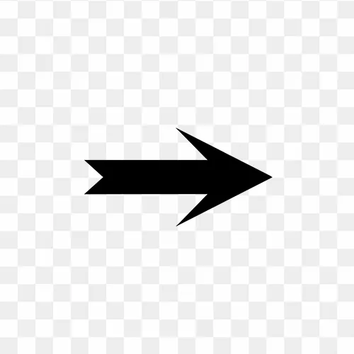 Black arrow design free transparent images