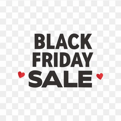 Black Friday Sale PNG