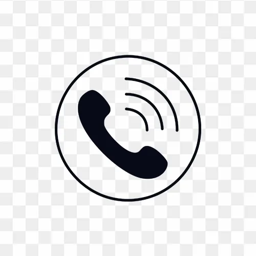Call free contact interface icon in vector style