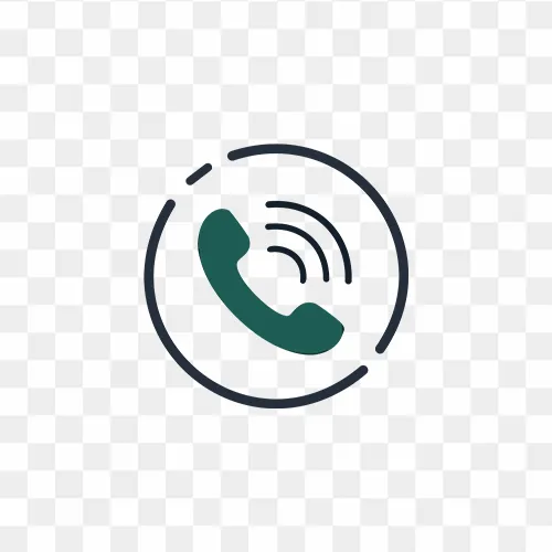 Simple handset with free call interface design