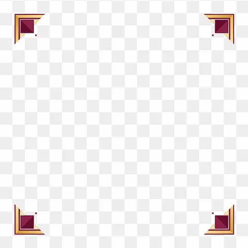 Corner Frame Design Free PNG Images