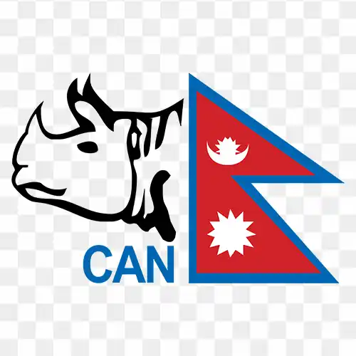 Cricket Association of Nepal logo free png with transparent background