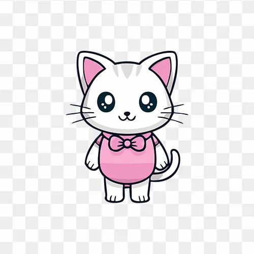Cute Cat Graphics Free PNG Transparent Images