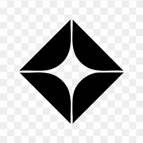 Diamond shape clipart in PNG format, available for free download