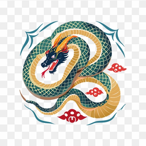 Download Chinese new year snake png free with transparent background