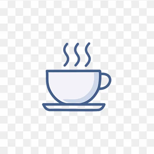 flat coffee cup icon png free