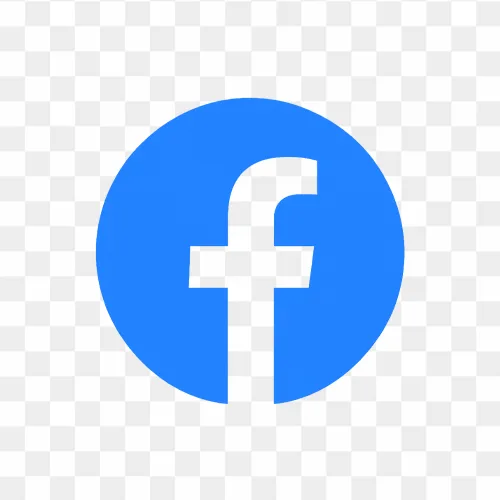 Flat vector Facebook icon free transparent PNG images