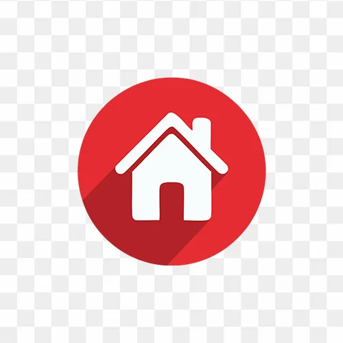 Flat vector Home icon free PNG images