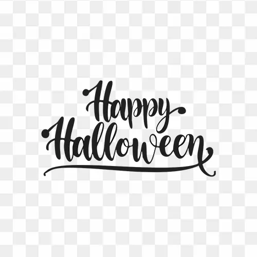 Free Commercial Use Happy Halloween PNG, business use, logo