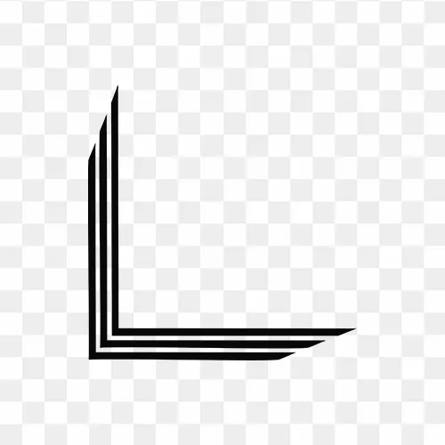 Free corner PNG image transparent for decoration