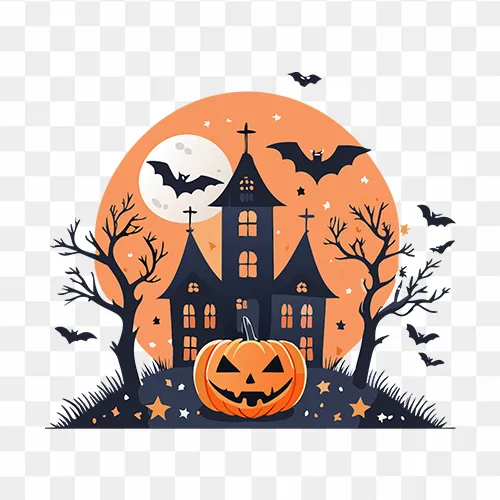 Halloween Illustration PNG