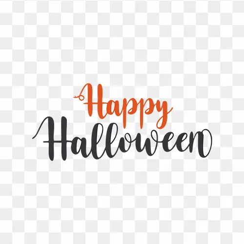 Free Printable Happy Halloween PNG, printable, print-ready
