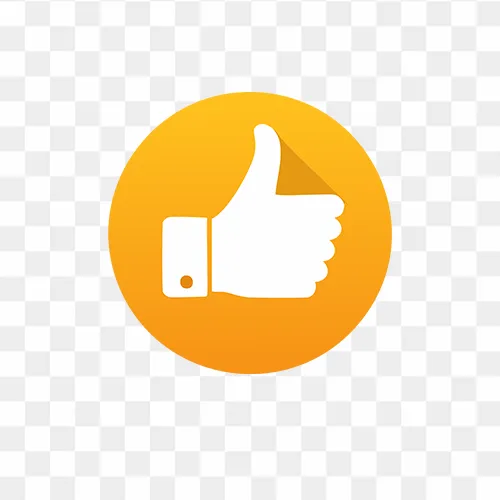 Yellow like PNG free download