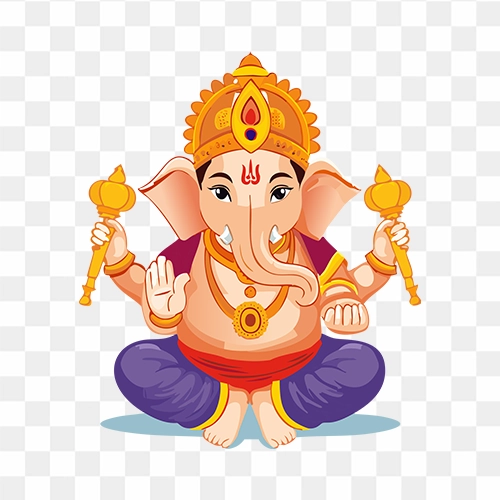 Ganesha Clipart Free HD png image