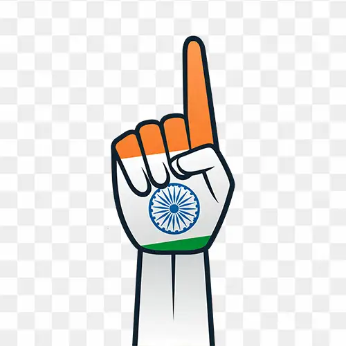 Download concept background for vote Indian Flag free png