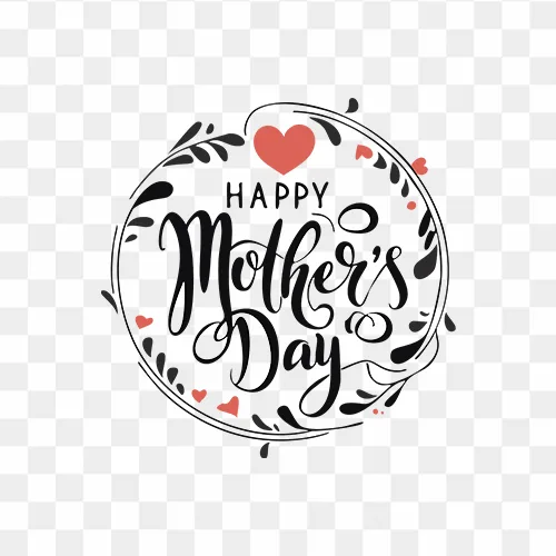Happy Mothers Day Free PNG Design