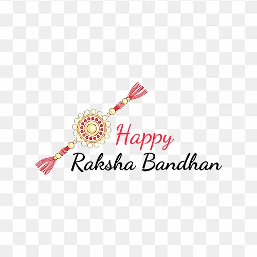 Happy Raksha Bandhan With rakhi free PNG Images