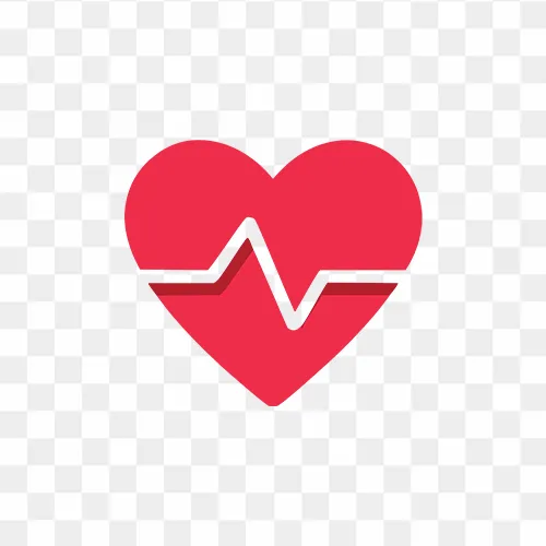 medical heartbeat vector transparent
