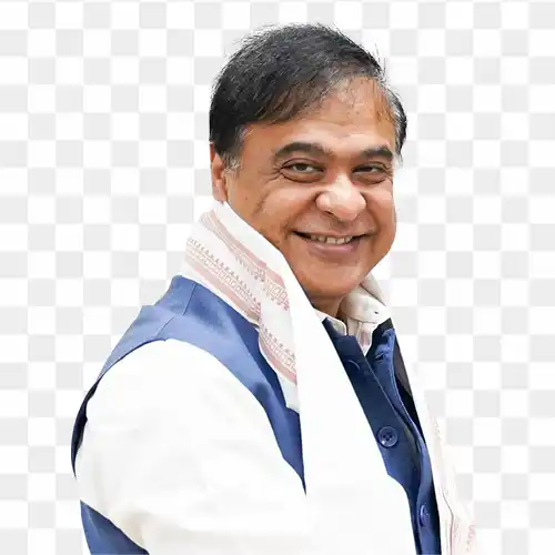 Himanta Biswa Sarma Indian Politician Free PNG Photo
