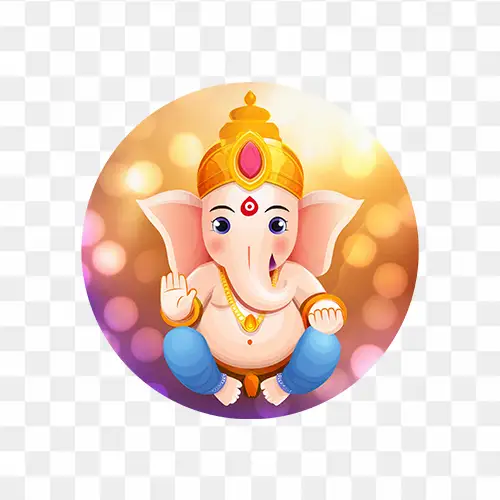 Free png of lord ganesha illustration