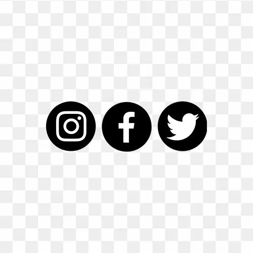 Download Official Social Media Logos: Instagram, Facebook, and Twitter/X