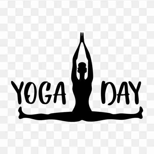 International Yoga Day June 21st celebrations of world yoga day vector design PNG images
