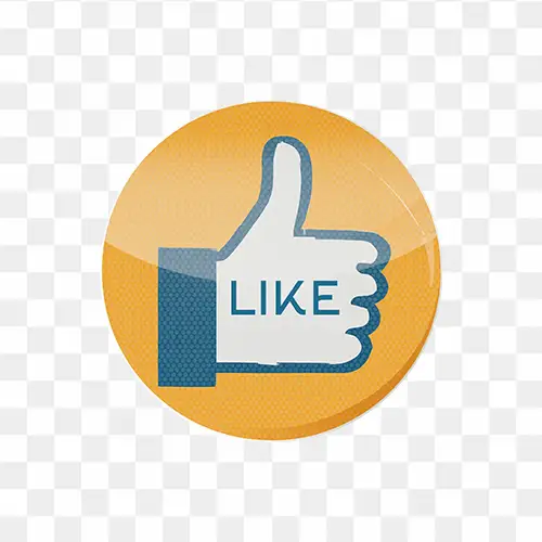Like Button free transparent png image