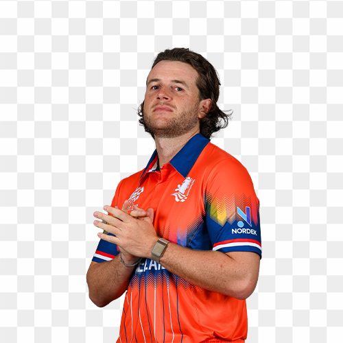 Max O'Dowd New Zealand-Dutch cricketer HD Free PNG photo