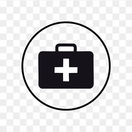 Medical First aid kit suitcase icon download free PNG