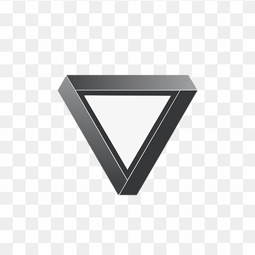 Geometric Triangle PNG