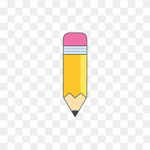 Pencil icon free PNG image with transparent background