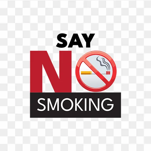 PNG Image of No Smoking Area Sign Symbol