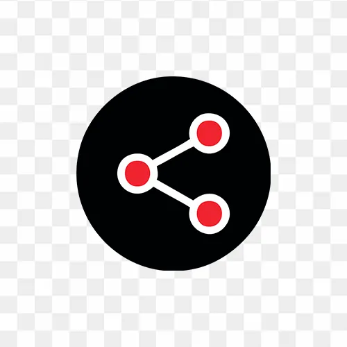 Share button PNG vector free download