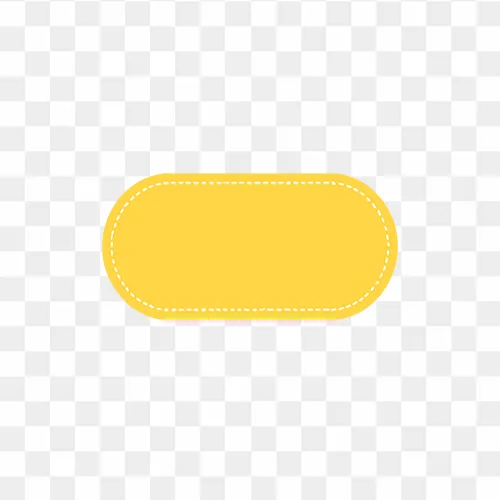 Text box banner PNG image with transparent background for design and typography projects