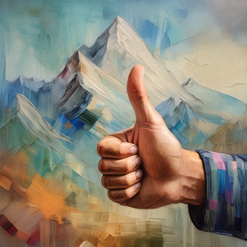 Thumbs up to a better day than yesterday free download