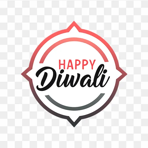 Vibrant Diwali celebration art with colorful decorations and lamps