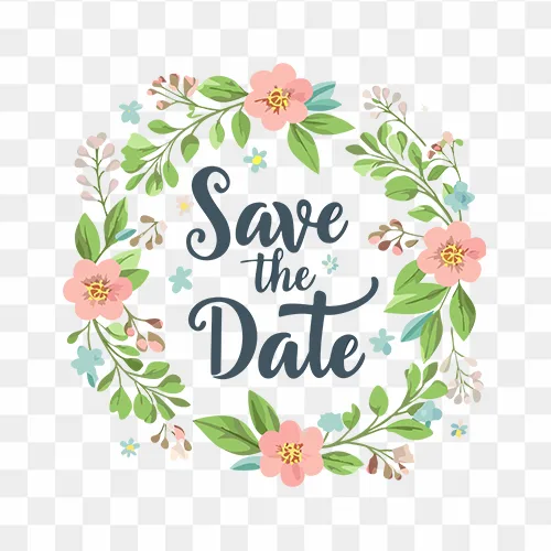 Wedding Invitation Graphic Assets Free Transparent PNG