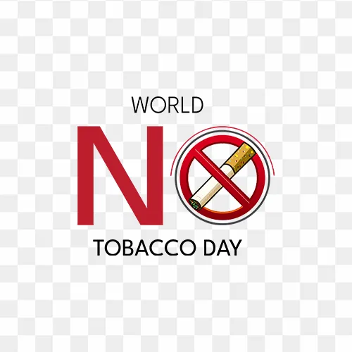 World No Tobacco Day Awareness Illustration Free PNG Images