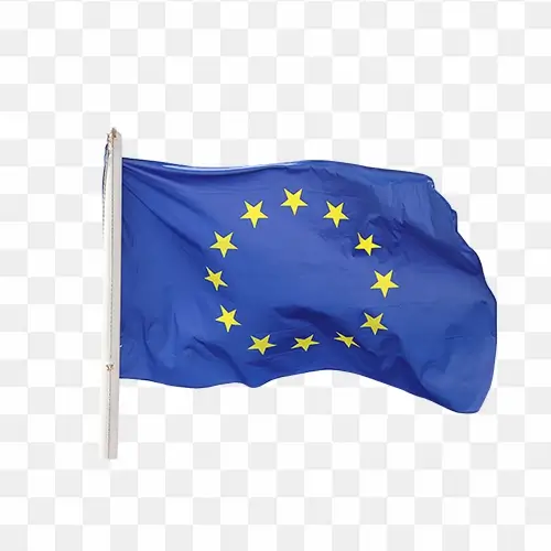 Europe flag free png stock image