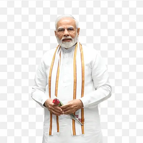 Narendra Modi Prime Minister of India free transparent png image