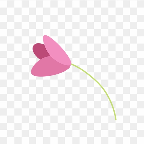 Pink Flowers clipart PNG Images with Free Transparent background