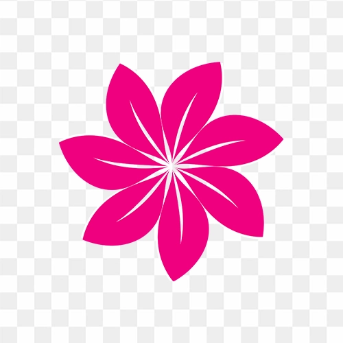 Pink flower clipart transparent png free download