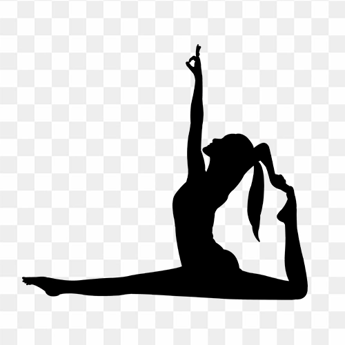 Yoga Silhouette Transparent Background, Yoga Silhouette, Yoga, Yoga Png, Yoga  Pose PNG Image For Free Download