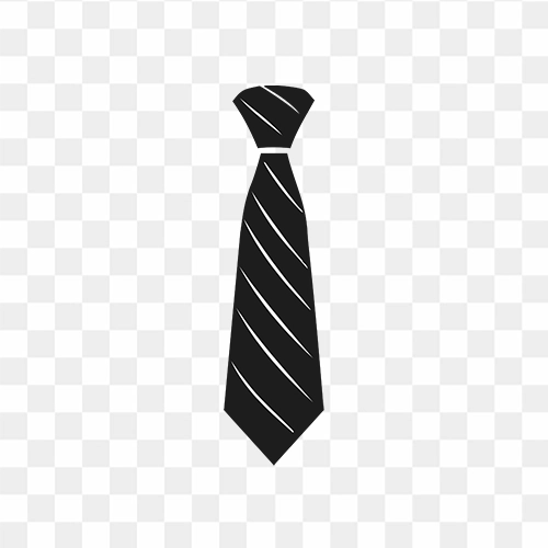Black tie icon free transparent png