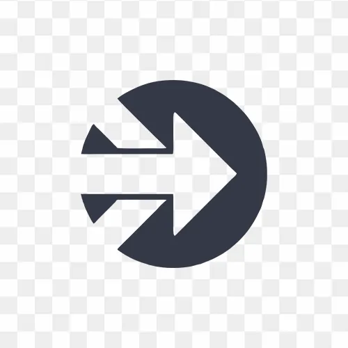 Direction arrow icon free transparent PNG images