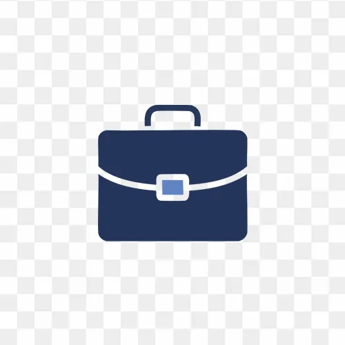 hd briefcase png icon free for office and business use