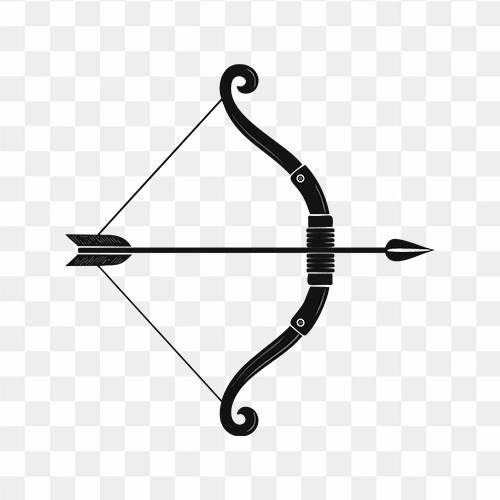 Free Download - Bow And Arrow Transparent Png